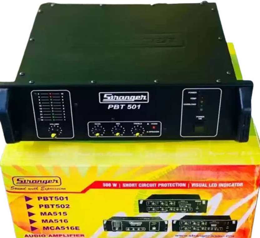 soundcraft STRANGER PBT 501 Watts Audios Booster Power Amplifier Bass Amplifier