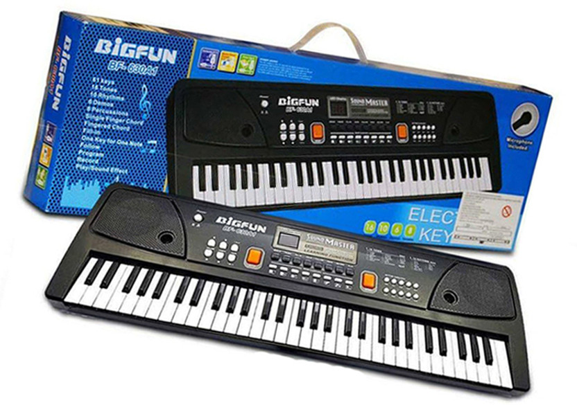 STAR VENTURE Kids Piano Keyboard for Kids with Microphone Portable Electronic Keyboards Beginners , Kid Musical Toys Pianos for Girls Boys Ages 3-8 Analog Portable Keyboard(37 Keys)