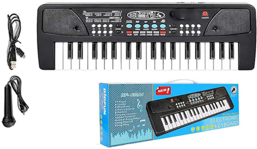 STAR VENTURE Piano Keyboard with Microphone Instrument Toy Gift for Child Beginners Piano Keyboard with Microphone Instrument Toy Gift for Child Beginners Analog Portable Keyboard(37 Keys)