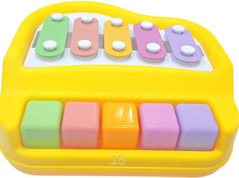 Just97 Xylophone Toy with Colorful Keys for Kids Musical Instruments