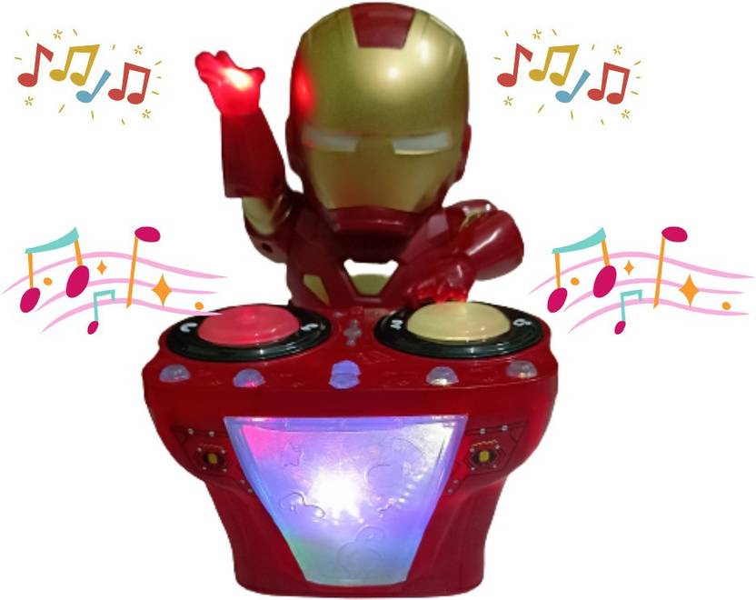 Lilkids Super Hero Dynamic Super Hero DJ Hero Of Robot 360 degree