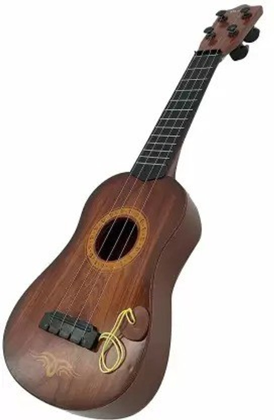 Anushka Toys Toy's & Gift Plastic String Decor Musical Instrument Educational Toy Guitar(Brown)