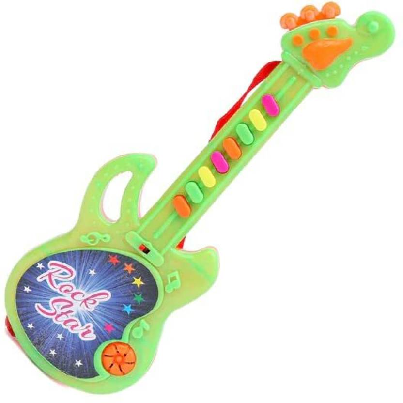 Kids Mandi Musical Mini Guitar Toy Battery Operated Musical Instruments ...
