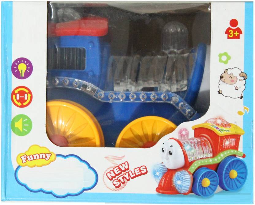 Divykri Musical train engine toy for kids and toddlers Musical train