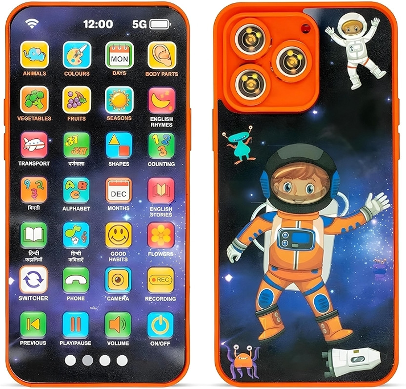 Krishna Enterprises Kids Educational Interactive Smartphone Toy(Multicolor)