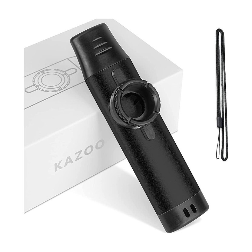 PATPAT PATPAT Metal Kazoo Musical Instrument, Aluminum Alloy Kazoo with 5 Replaceable(Black) - Flipkart Deal