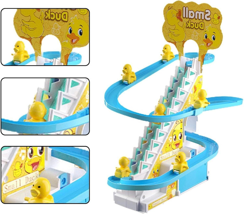 DREAM CHOICE Duck Track Engaging Funny Interactive Toy with Lights & Music toys for kids(Multicolor)