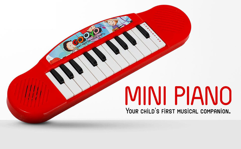 KOBBET Mini Portable Piano Keyboard Musical Toys with 22 keys for Kids/Girls/Boys/Gifts(Multicolor)