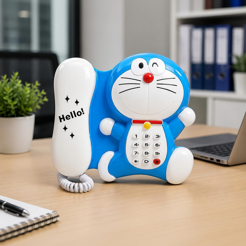 ADTOO ADTOO Doraemon Toy Phone for Kids with Number Buttons and Music(Multicolor) - Flipkart Deal