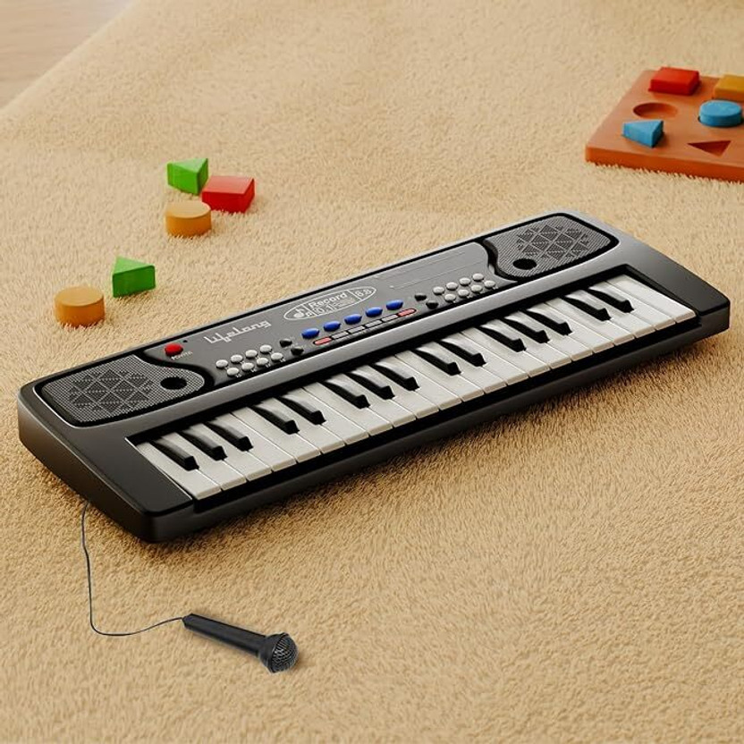 Lifelong Lifelong Wireless & Rechargeable Piano Keyboard for Baby & Kids with Mic|37 Keys | Type C(Black) - Flipkart Deal