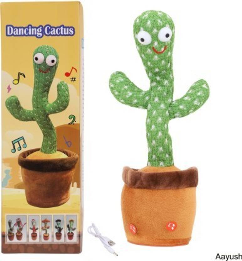 Just97 Talking Cactus Toys For Kids Can Sing Record And Repeats What