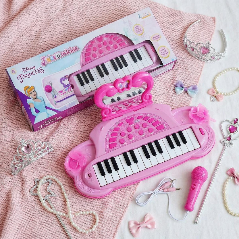 DISNEY DISNEY Royal Princess Electronic Karaoke Keyboard(Multicolor) - Flipkart Deal