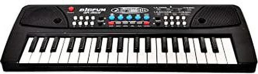 BANTAS 37 Key Bigfun Piano Keyboard Toy Electric Musical 2 Supply Methods(Multicolor)
