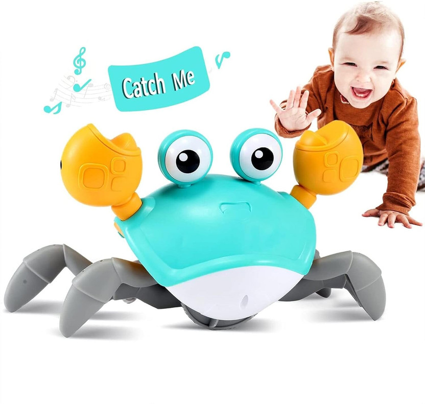 ALPHABET ALPHABET BABY PRODUCTS PVT LTD Musical Crawling Crab for Baby (Multicolor)(Multicolor) - Flipkart Deal