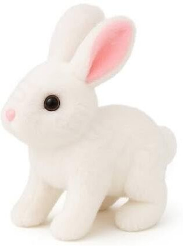 parmi White Rabbit Soft Toy(Multicolor)