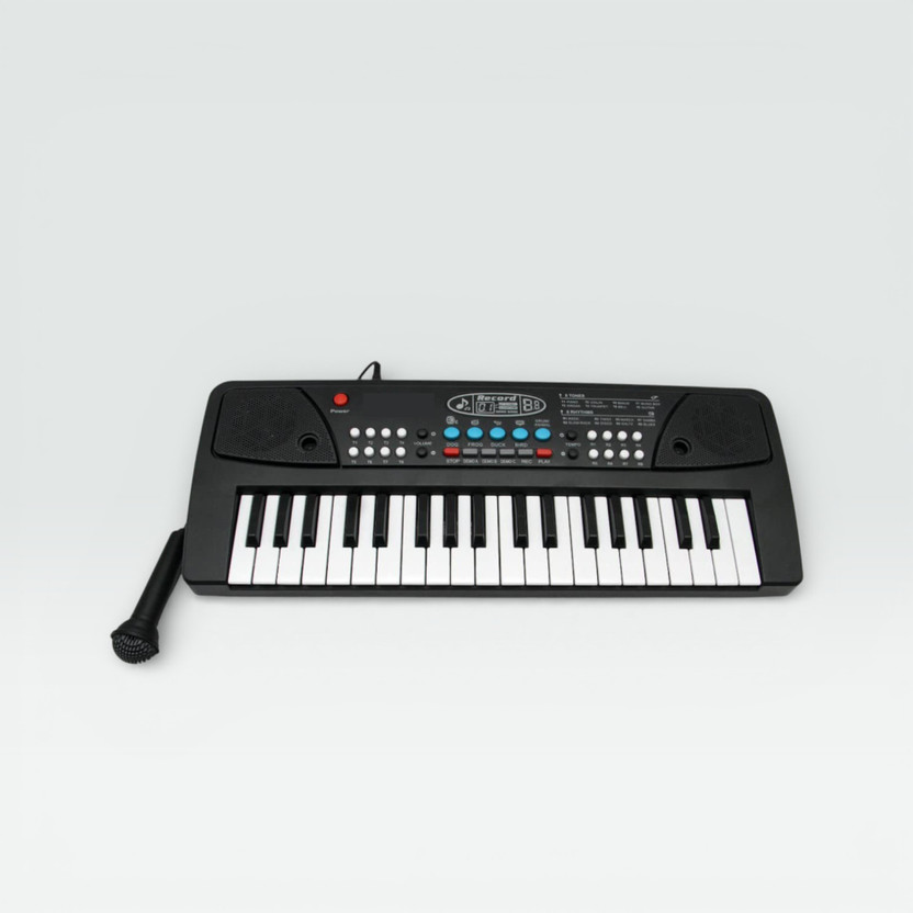 Fiddlys 37-Key BIG Electronic Piano - Musical Keyboard with Multiple Sounds & Rhythms(Multicolor)