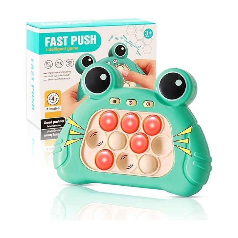 Kidoyz Fast Push Intelligent Game Pop Up Musical Toys for Kids, Sound Toys for Kids(Multicolor)