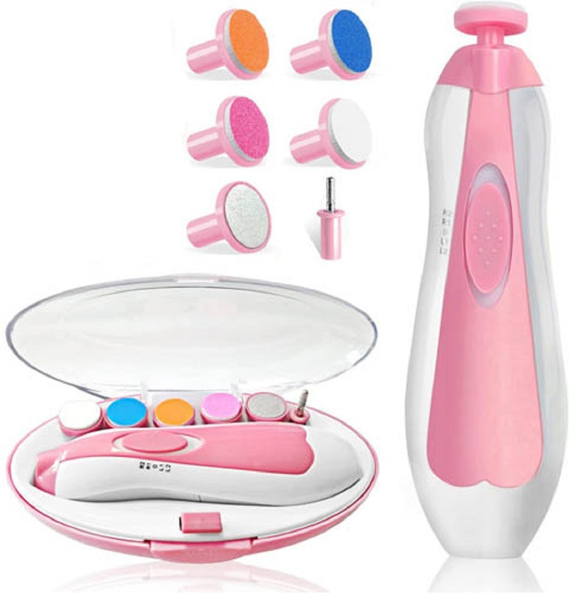 INVECTICO Baby Nail Cutter Clippers Kit File for Kids Safe Electric