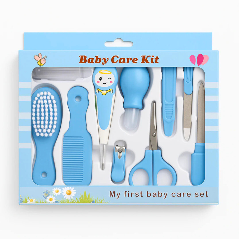 Shivdharaexport Baby Nail Clipper Cutter With 10 Pcs Kit, Newborn Baby, Kids Accessories Set