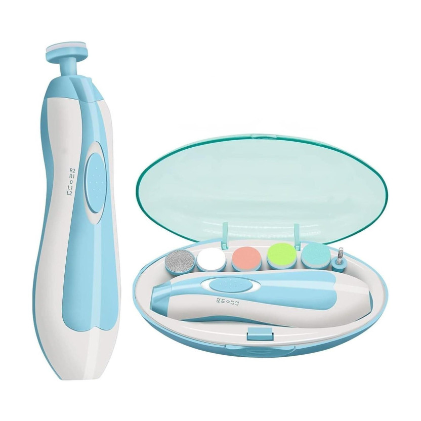 Papezon New Model Baby Nail trimmer set with Light Newborn Infant Toddler for infants