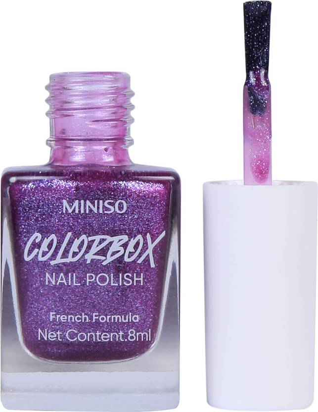 MINISO LongLasting Nail Polish,Quick Dry French Formula Nail Paint,34