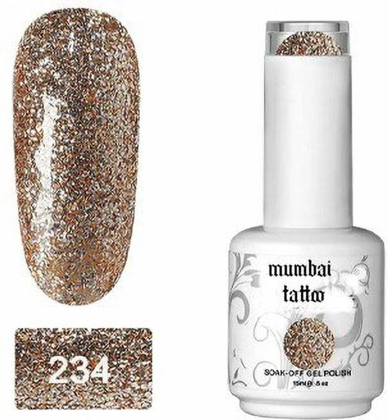 Mumbai Tattoo SHILLS GEL POLISH SPG 234 GOLD DUST Price in India