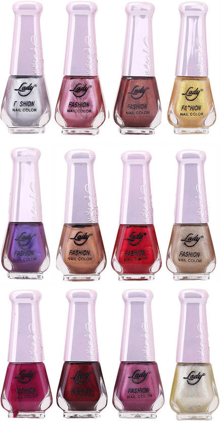 Lady FASHION Nail Polish Wholesale 1412201607 Multicolor,