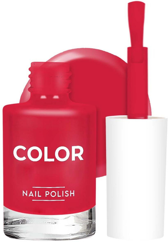 WOONGMI Super Glossy Finish, Non-Chipping, Non-Smudging, Quick Drying Nail Polish VENETIAN RED