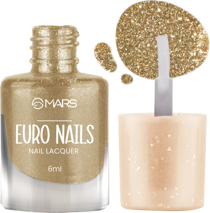 MARS EURO Nail Lacquer | Glossy Gel Finish | Long Lasting | Chip Free | Quick Drying Shade-41