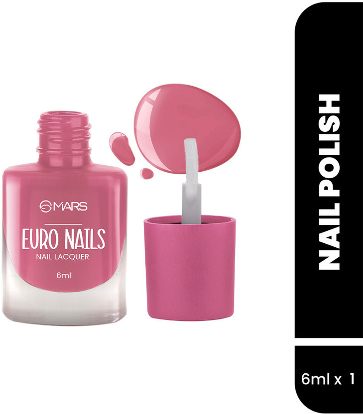 MARS EURO Nail Lacquer | Glossy Gel Finish | Long Lasting | Chip Free | Quick Drying Shade-14
