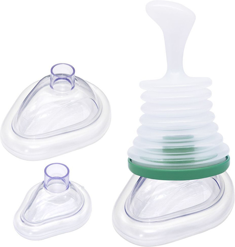 KASHA Anti Choking Device for Kids and Adults Emergency Airway Clearance Tool Manual Nasal Aspirator(Green)