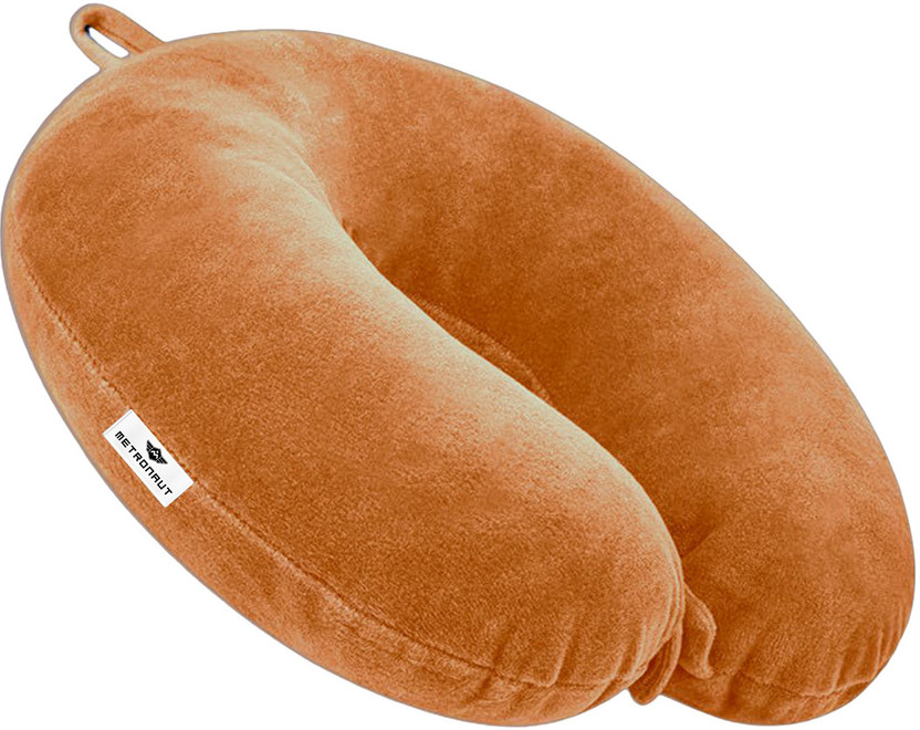 METRONAUT MN_NK001 Neck Pillow(MUSTARD ORANGE)