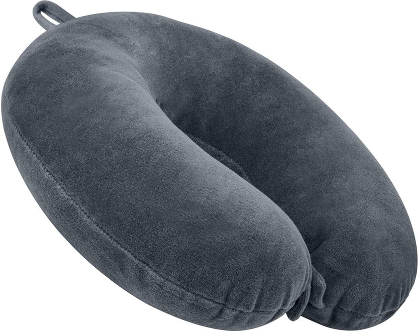 TEDDYHUBS Travel Neck Pillow Rest Cushion for Travel and Sleeping neck Support Neck Pillow Neck Pillow(Grey)