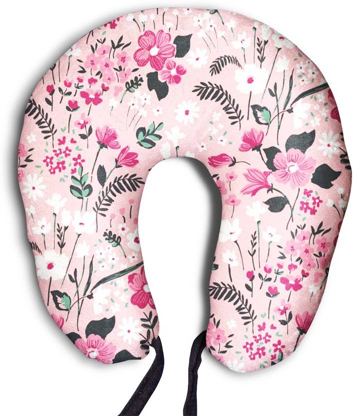 Kesar Enterprises 3D Printed Travel Cushion U Shape Pillow For Men And