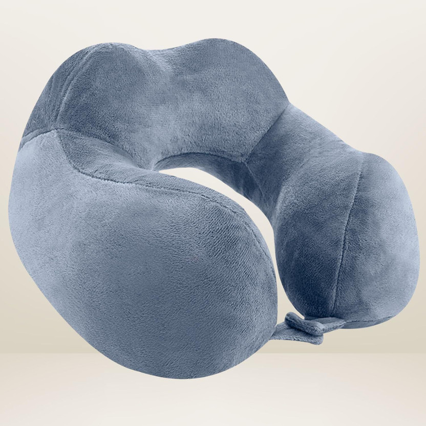 Everyonic Neck Pillow for Travel Flight/Car Neck Support Travel Pillow for unisex-DGrey Neck Pillow(D.A grey)