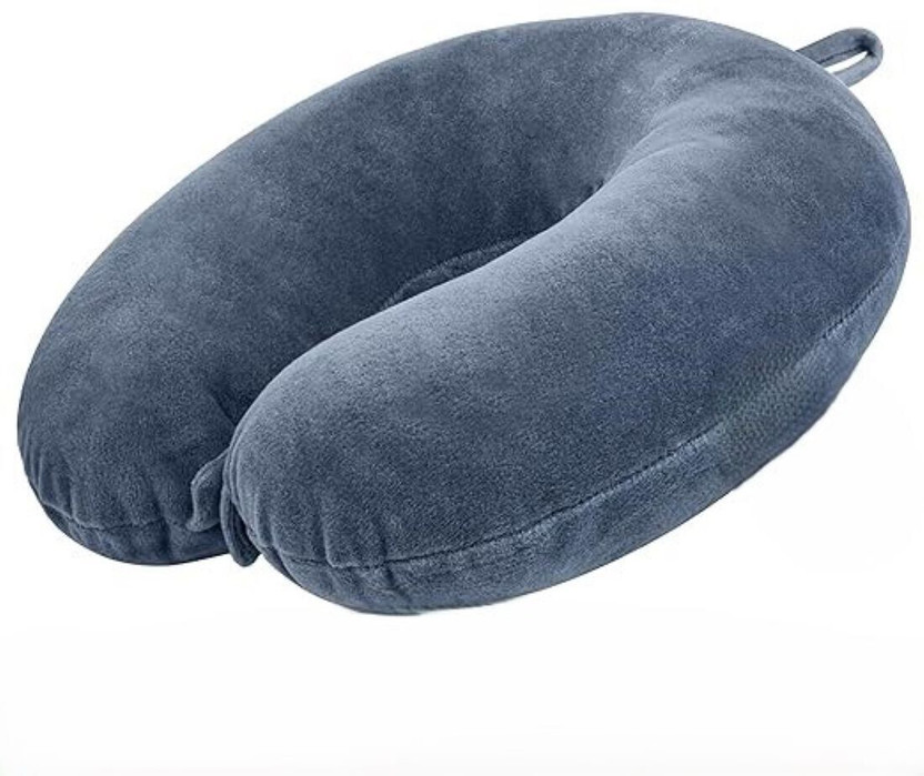 Everyonic Premium Neck Pillow for Travelling Airplane Travel Pillow Comfortable Head Rest Neck Pillow(Grey)