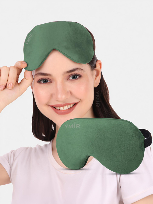 Ymir Ymir Nap Eye Mask For Sleeping Smooth Sleeping Mask, Sleep Mask With Adjustable Strap Eye Shade(SEA GREEN) - Flipkart Deal