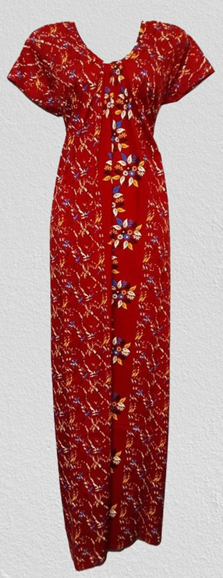 GSDH Stores Women Nighty(Red)