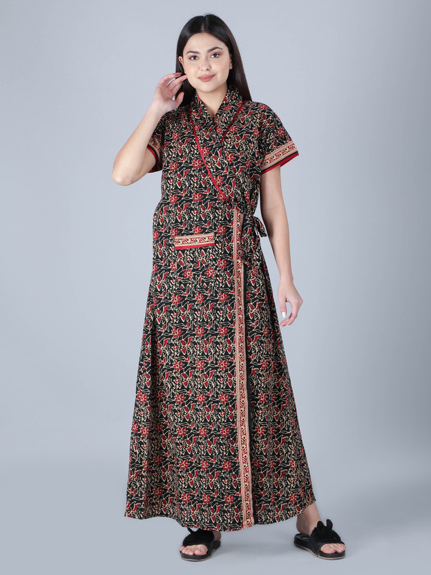 beauty Women Nighty(Multicolor)