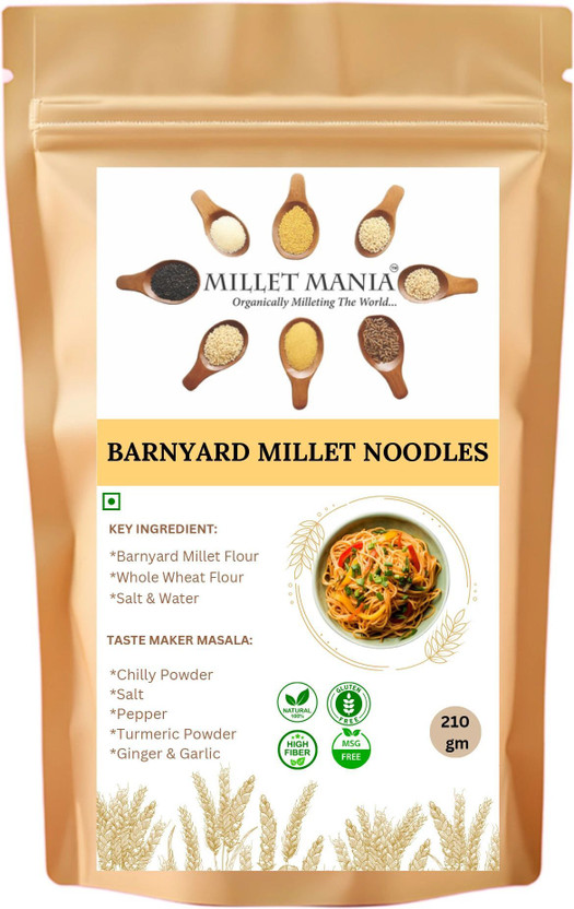 Millet Millet Mania Barnyard Millet Noodles Instant Noodles(210 g) - Flipkart Deal