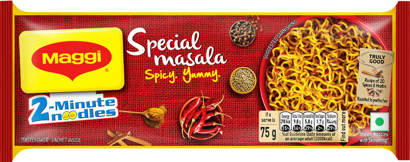 Maggi 2-Minute Special Masala Instant Noodles Instant Noodles Vegetarian(300 g)