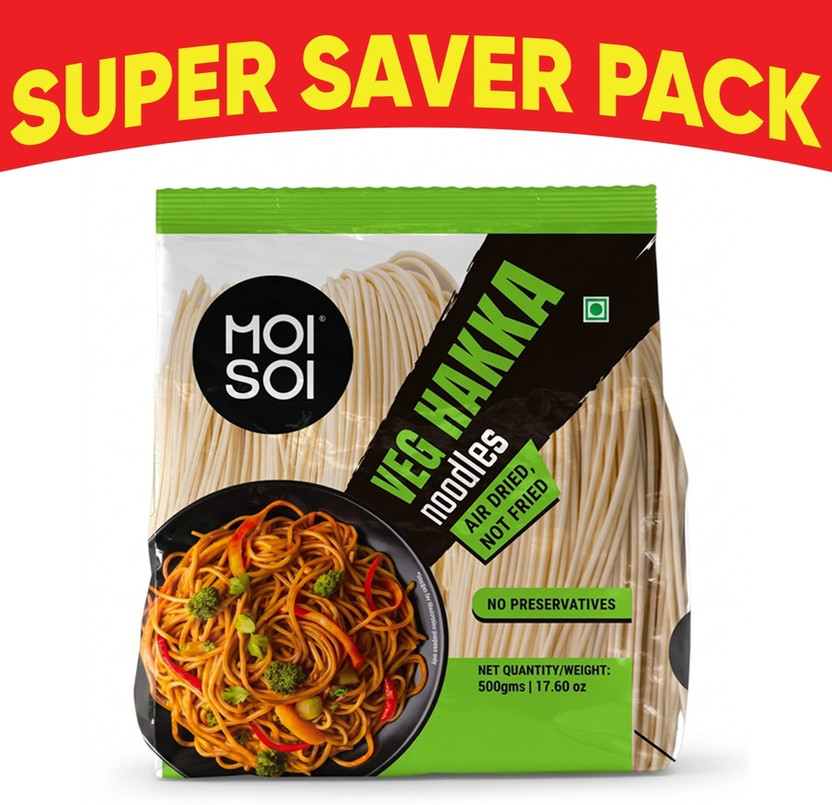 MOI SOI Veg Hakka Noodles(500 g)