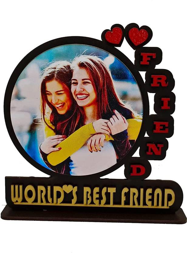 AMAX CRAFT Wood Personalized, Customized Gift Best Friends Reel Photo