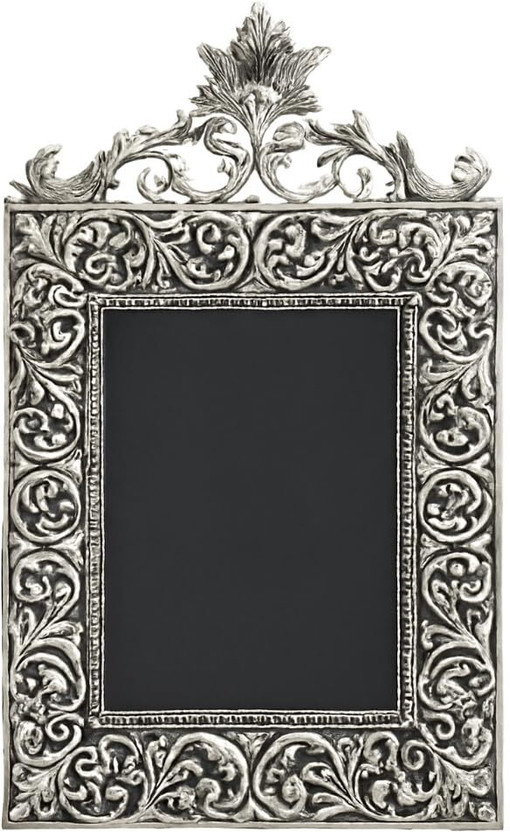 Shri Kaila Maa Art Gallery Silver-plated Table Photo Frame(Silver, 1 Photo(s), 5 × 7 inch)