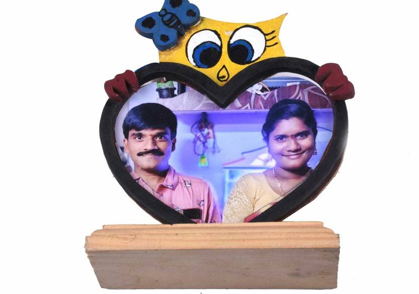 SonChiraiya Wood Personalized, Customized Gift Best Friends Reel Photo