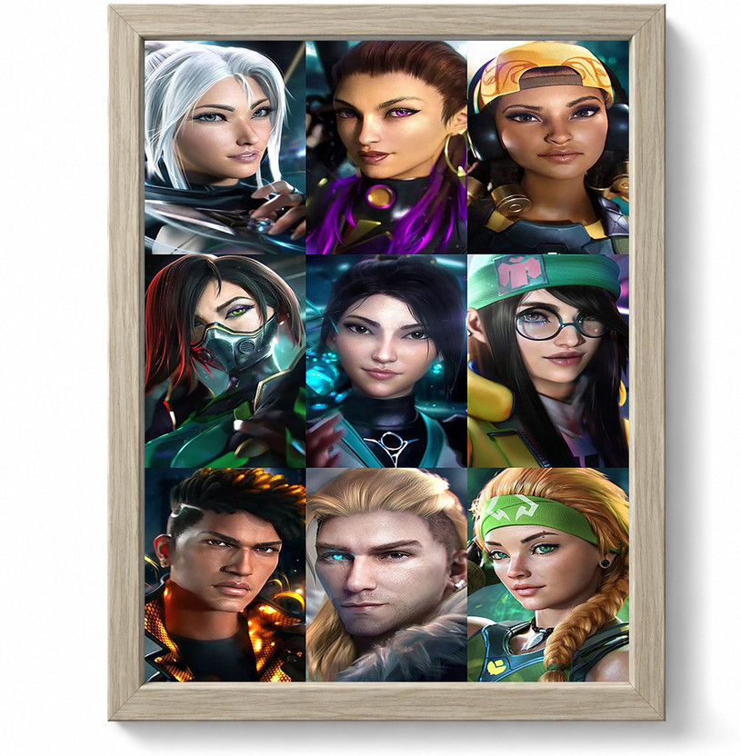 MKVA Wood Wall Photo Frame(Multicolor, 1 Photo(s), A4)