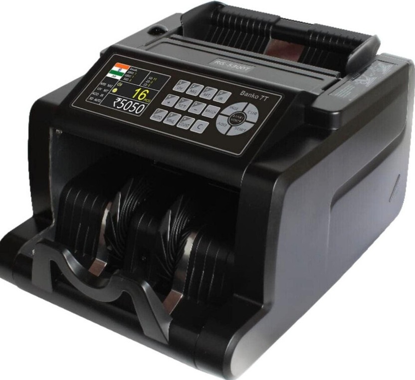 STS B-7T TFT Display Mix Note Value Counting Machine Fully Automatic Business-Grade Note Counting Machine(Counting Speed - 1000 notes/min)