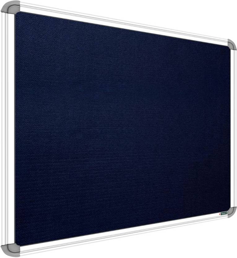 ShelfKing 2x2 Ft's Premium Material Blue Notice Board/ Pinup Board For