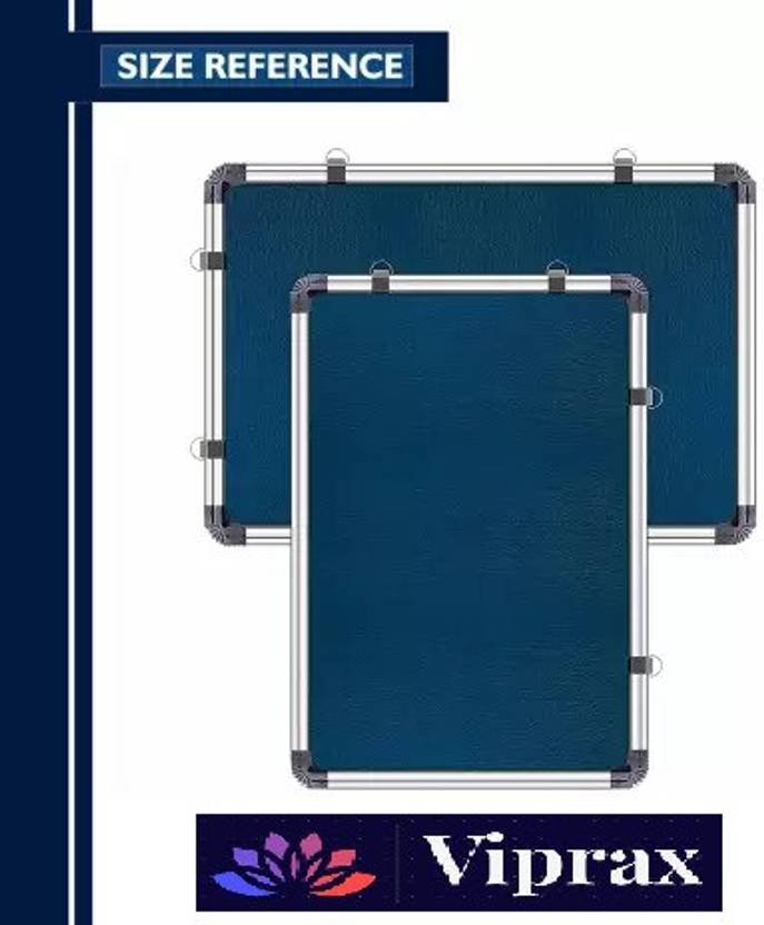 Viprax Blue Notice 2x3 Feet Pin Up Display Board with 50 pins for