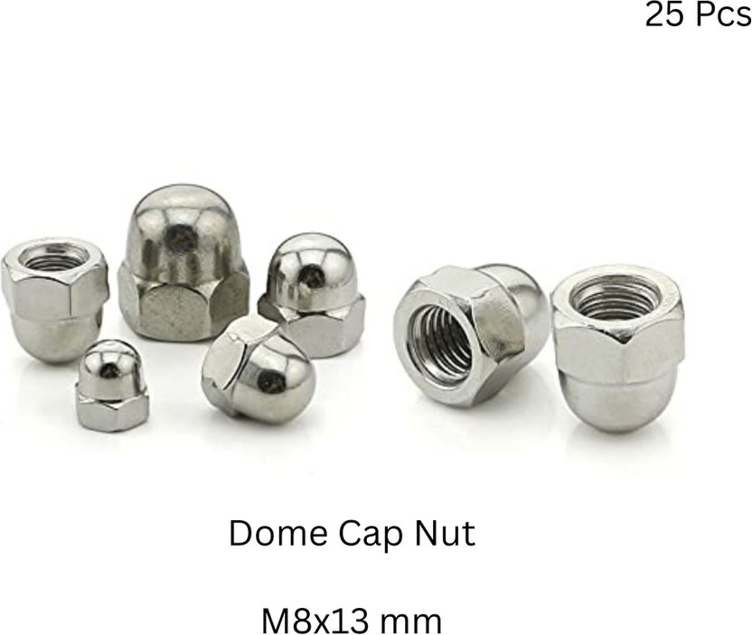 VP INDUSTRIES Nut Dome Cap Nut(Stainless Steel)